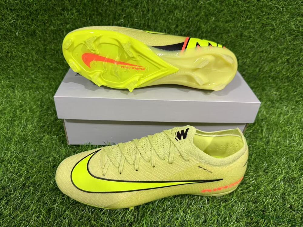 Nike Air Zoom Mercurial Vapor 16 Elite FG Firm Ground Soccer Cleats - Yellow/Black/Red