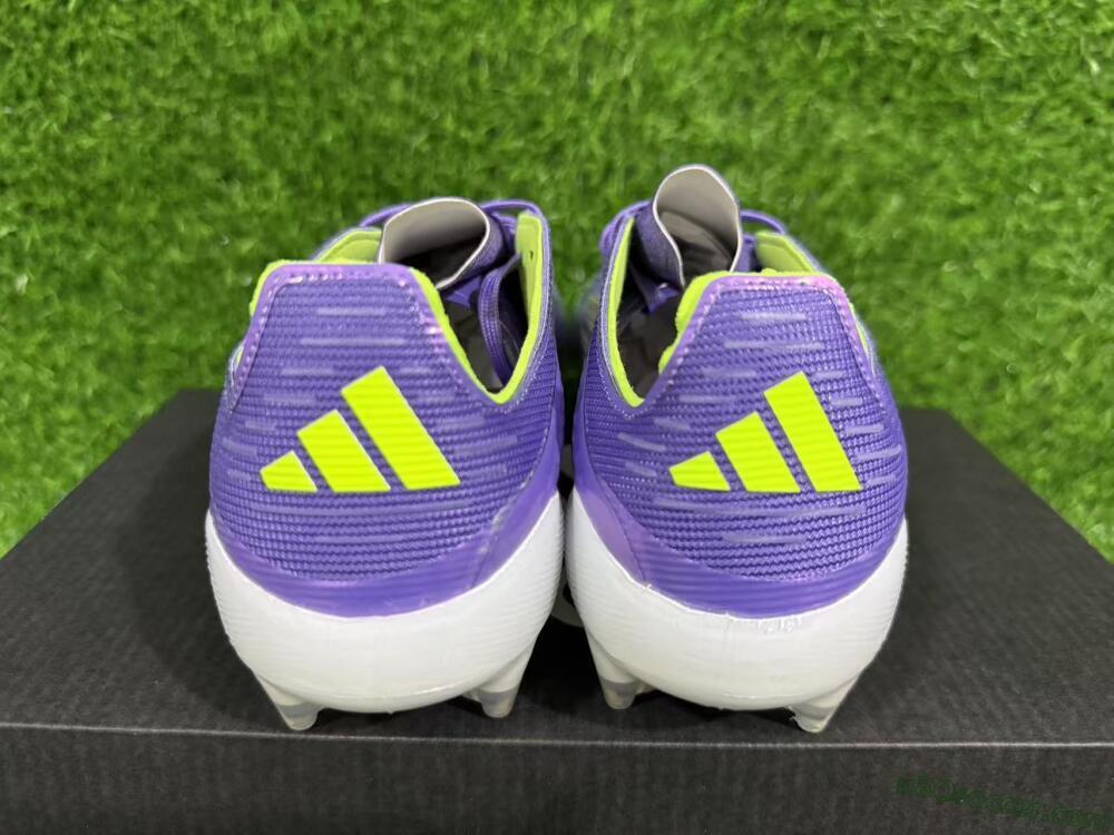 Adidas F50 Elite FG Firm Ground Soccer Cleats - Purple/Yellow/White