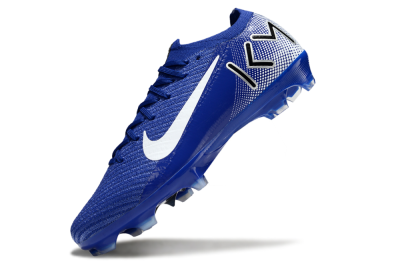 KM x Nike Air Zoom Mercurial Vapor 16 Elite FG Firm Ground Soccer Cleats - Blue/White/Black