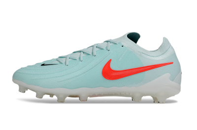 Nike Phantom GX 2 Elite AG Artificial Grass Soccer Cleats - Jade/Red/White