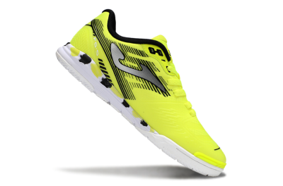 Joma Top Flex IC Indoor & Futsal Soccer Shoes - Yellow/Silver/Black