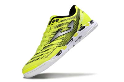 Joma Top Flex IC Indoor & Futsal Soccer Shoes - Yellow/Silver/Black