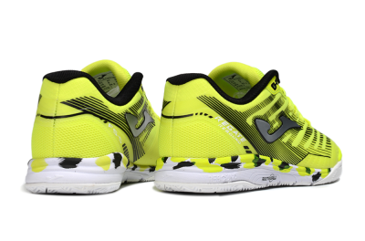 Joma Top Flex IC Indoor & Futsal Soccer Shoes - Yellow/Silver/Black