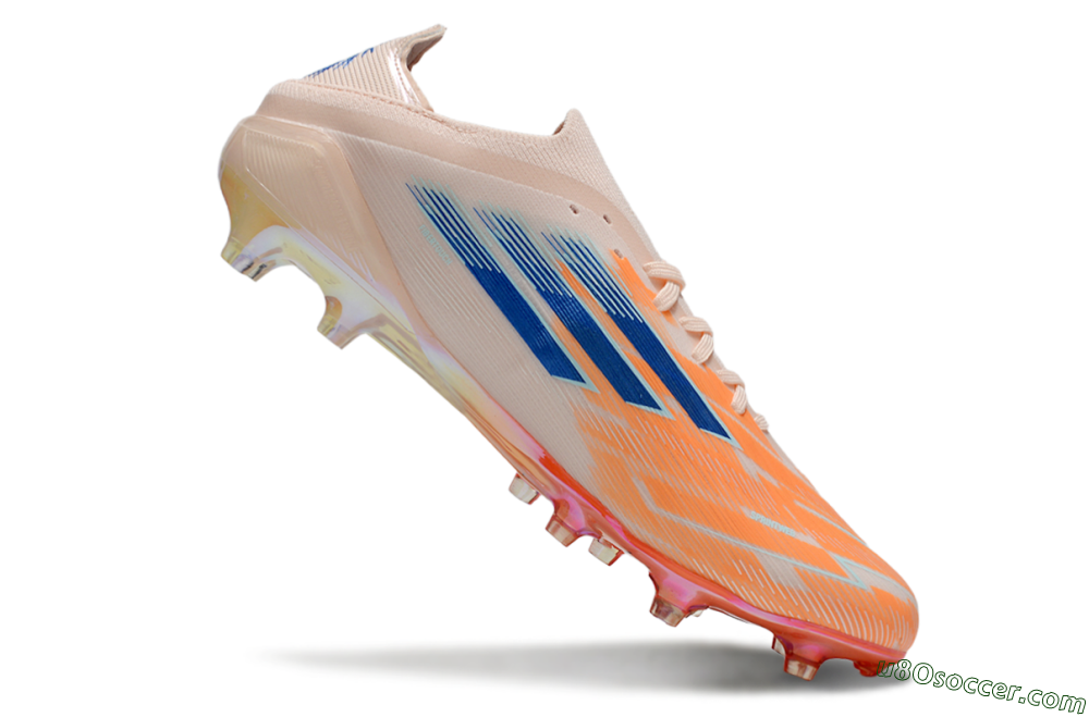 Adidas F50 Elite FG Firm Ground Soccer Cleats - Pink/Orange/Blue 4