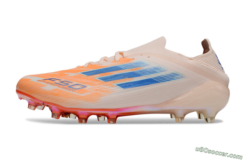 Adidas F50 Elite FG Firm Ground Soccer Cleats - Pink/Orange/Blue 2
