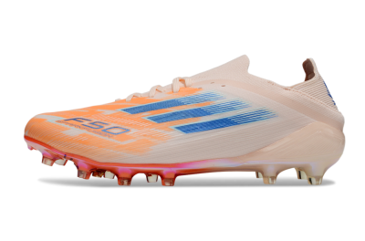 Adidas F50 Elite FG Firm Ground Soccer Cleats - Pink/Orange/Blue