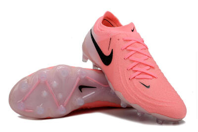 Nike Phantom GX 2 Elite AG Artificial Grass Soccer Cleats - Pink/Black