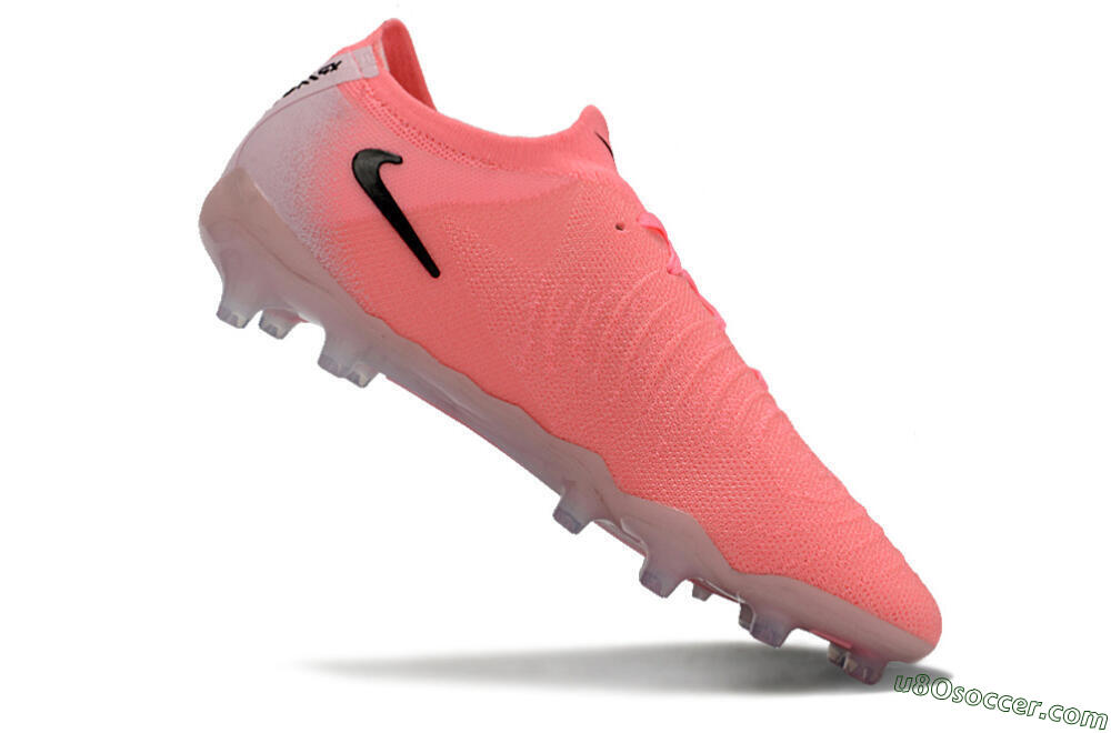 Nike Phantom GX 2 Elite AG Artificial Grass Soccer Cleats - Pink/Black 4