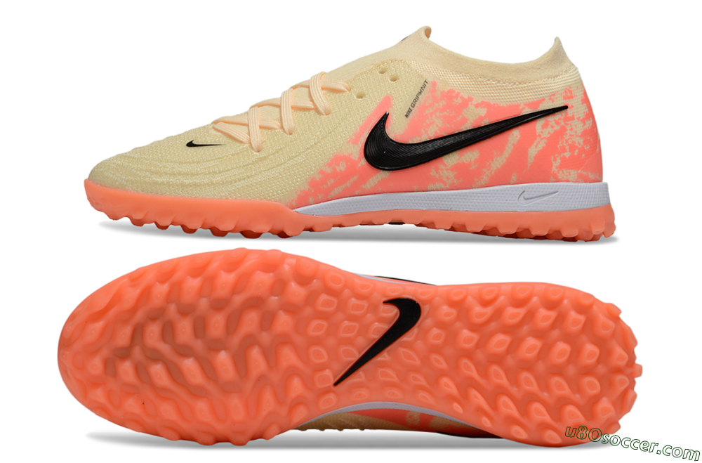 Nike Phantom GX 2 Elite TF Artificial Turf Soccer Shoes - Yellow/Red/Black 0