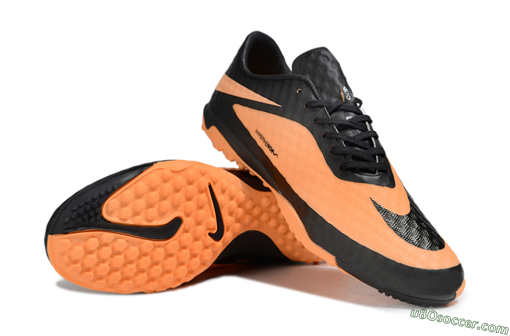 Nike Hypervenom Phantom RGN SE TF Artificial Turf Soccer Shoes - Orange/Black 3