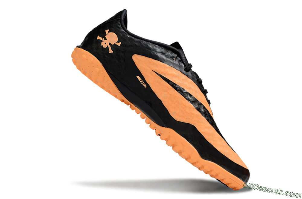 Nike Hypervenom Phantom RGN SE TF Artificial Turf Soccer Shoes - Orange/Black 4