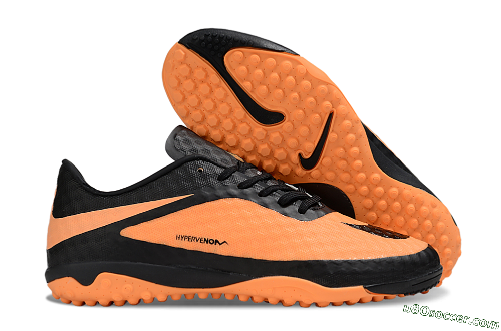 Nike Hypervenom Phantom RGN SE TF Artificial Turf Soccer Shoes - Orange/Black 1