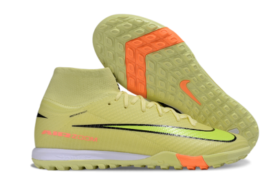 Nike Air Zoom Mercurial Superfly 10 Elite TF Artificial Turf Soccer Shoes - Yellow/Black/Red