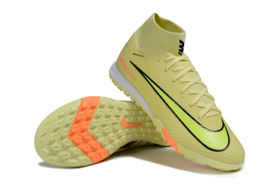 Nike Air Zoom Mercurial Superfly 10 Elite TF Artificial Turf Soccer Shoes - Yellow/Black/Red
