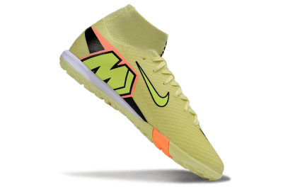 Nike Air Zoom Mercurial Superfly 10 Elite TF Artificial Turf Soccer Shoes - Yellow/Black/Red
