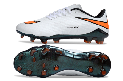 Nike Hypervenom Phantom RGN SE FG Firm Ground Soccer Cleats - White/Black/Orange