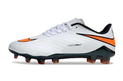 Nike Hypervenom Phantom RGN SE FG Firm Ground Soccer Cleats - White/Black/Orange
