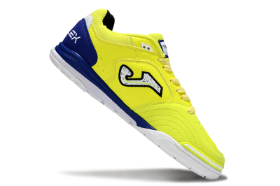 Joma Top Flex IC Indoor & Futsal Soccer Shoes - Yellow/White/Blue