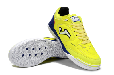 Joma Top Flex IC Indoor & Futsal Soccer Shoes - Yellow/White/Blue