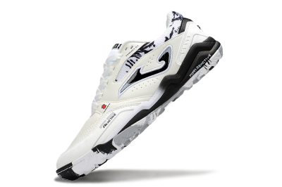 Joma Top Flex TF Artificial Turf Soccer Shoes - Beige/Black/White