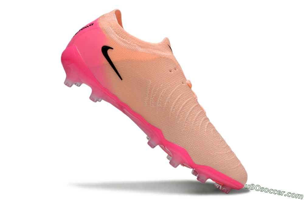 Nike Phantom GX 2 Elite AG Artificial Grass Soccer Cleats - Pink/Black 4
