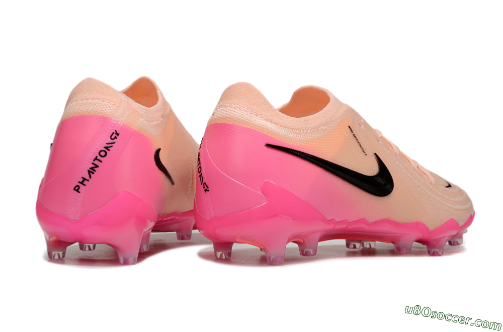 Nike Phantom GX 2 Elite AG Artificial Grass Soccer Cleats - Pink/Black 6