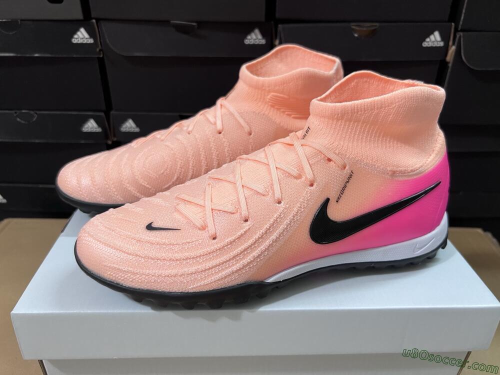 Nike Phantom Luna Elite NU TF Artificial Turf Soccer Shoes - Pink/Black