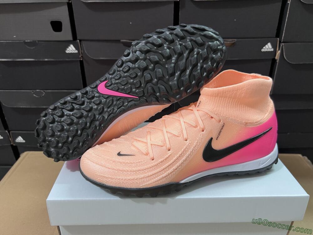 Nike Phantom Luna Elite NU TF Artificial Turf Soccer Shoes - Pink/Black