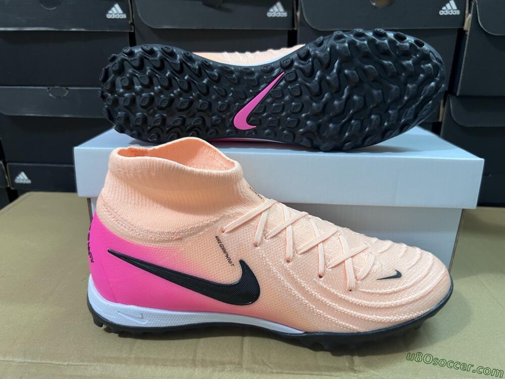 Nike Phantom Luna Elite NU TF Artificial Turf Soccer Shoes - Pink/Black