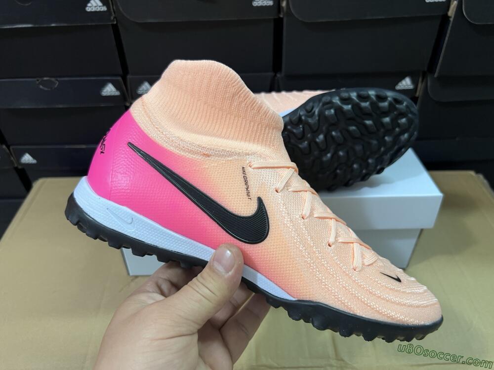 Nike Phantom Luna Elite NU TF Artificial Turf Soccer Shoes - Pink/Black