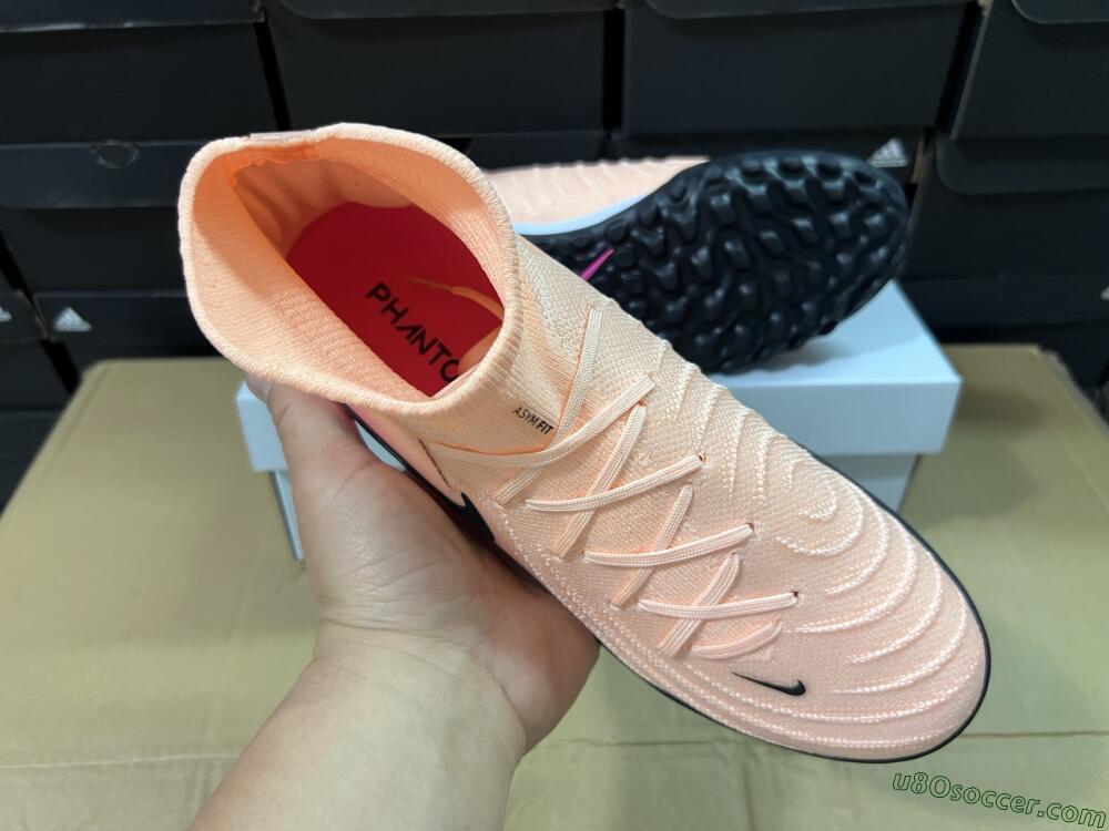 Nike Phantom Luna Elite NU TF Artificial Turf Soccer Shoes - Pink/Black