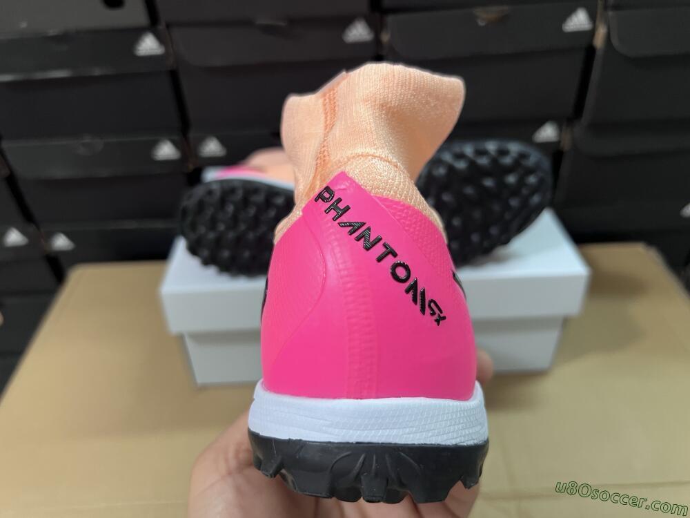 Nike Phantom Luna Elite NU TF Artificial Turf Soccer Shoes - Pink/Black