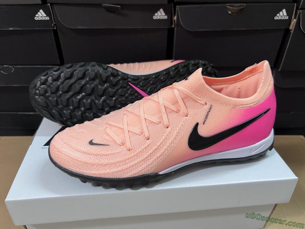 Nike Phantom GX 2 Elite TF Artificial Turf Soccer Shoes - Pink/Black