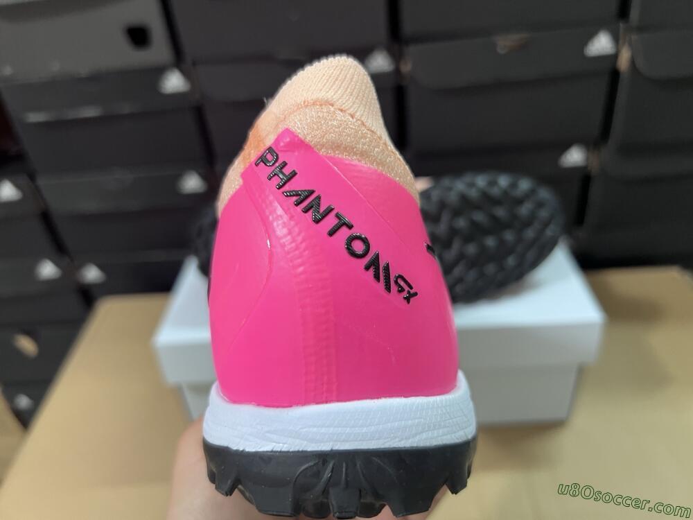 Nike Phantom GX 2 Elite TF Artificial Turf Soccer Shoes - Pink/Black