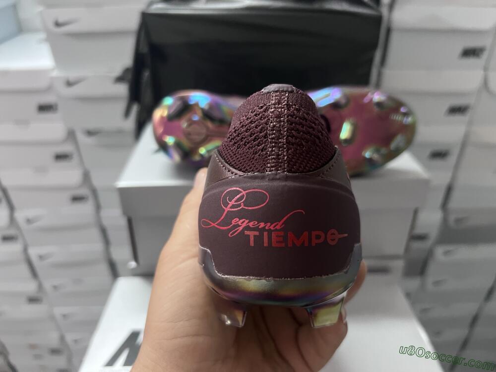 Nike Tiempo Legend 10 Elite FG Firm Ground Soccer Cleats - Red/Gold