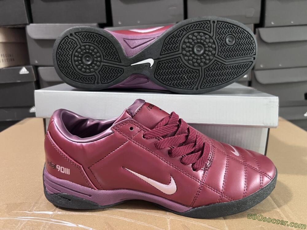 Nike Total 90 II IC Indoor & Futsal Soccer Shoes - Red/Black/White