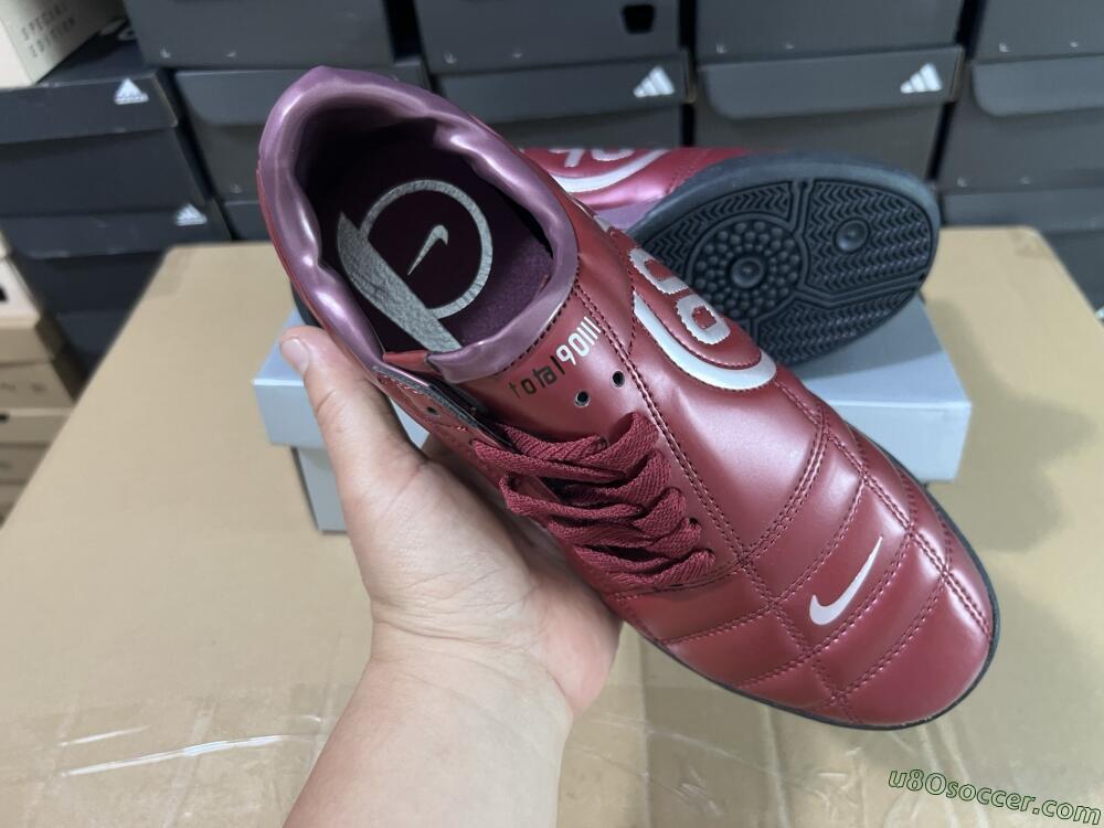Nike Total 90 II IC Indoor & Futsal Soccer Shoes - Red/Black/White