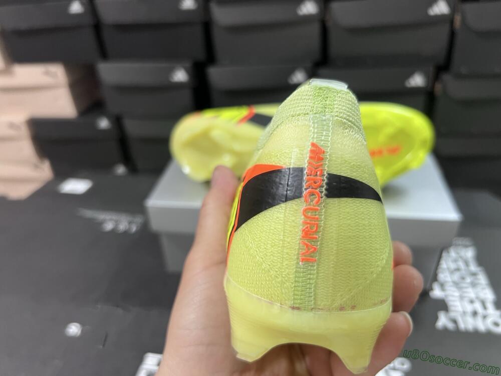 Nike Air Zoom Mercurial Vapor 16 Elite FG Firm Ground Soccer Cleats - Yellow/Black/Red