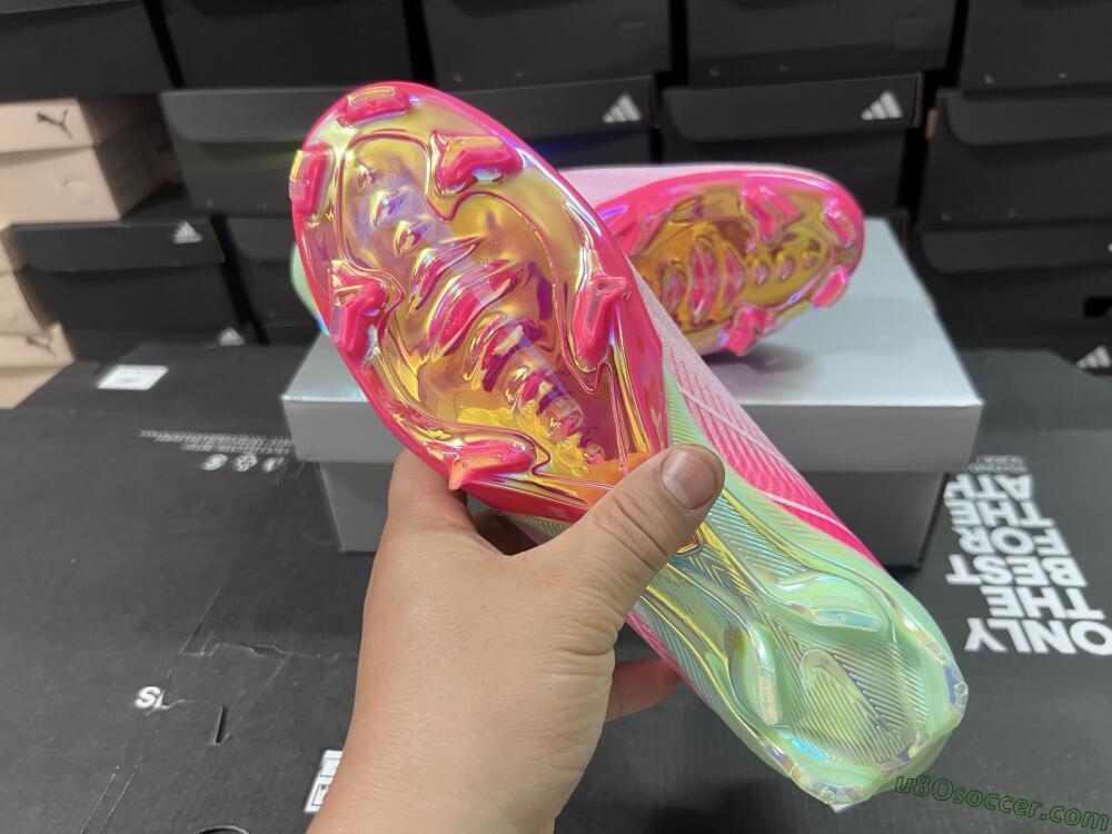 Nike Air Zoom Mercurial Vapor 16 Elite FG Firm Ground Soccer Cleats - Pink/Red/Gold