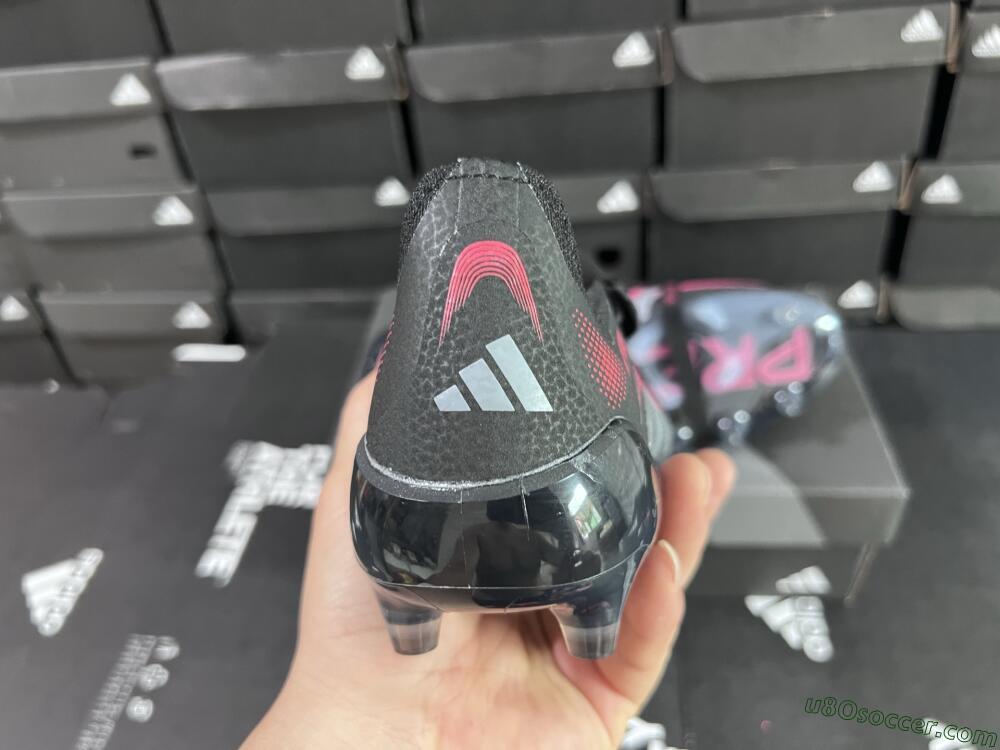 Adidas Predator Elite Foldover Tongue FG Firm Ground Soccer Cleats - Black/White/Red