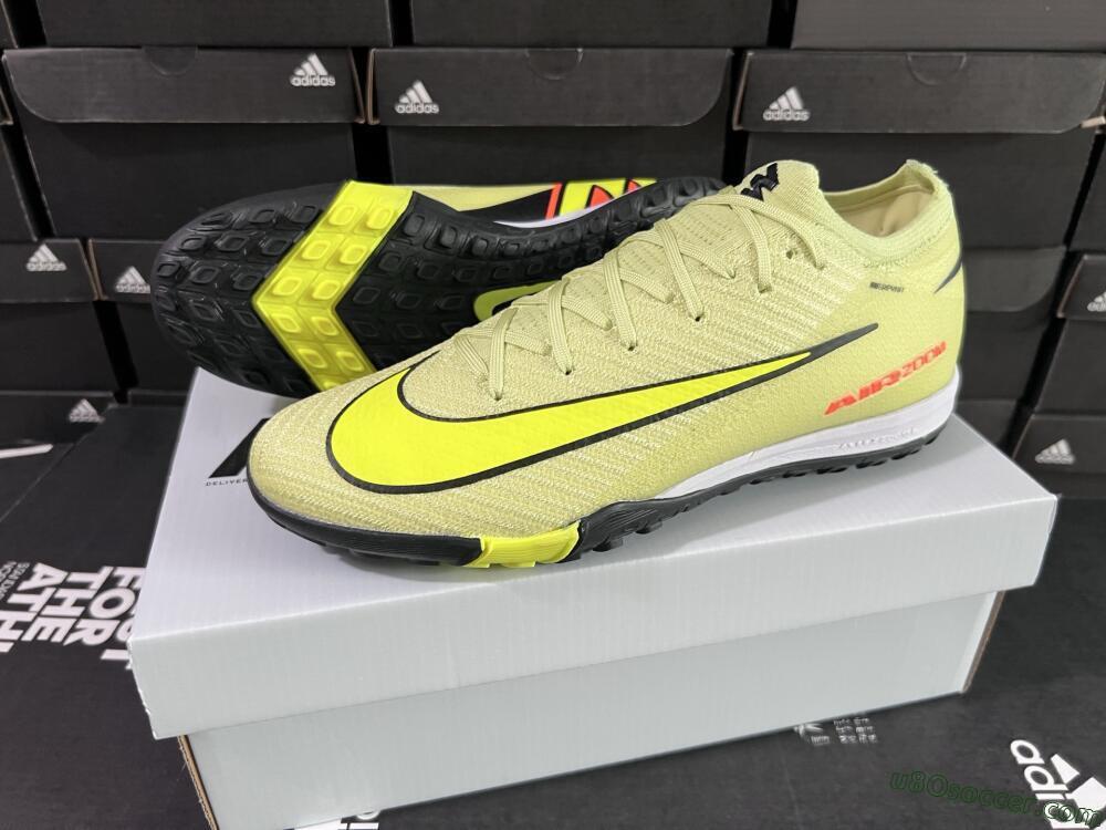 Nike Air Zoom Mercurial Vapor 16 Elite TF Artificial Turf Soccer Shoes - Yellow/Black/Red