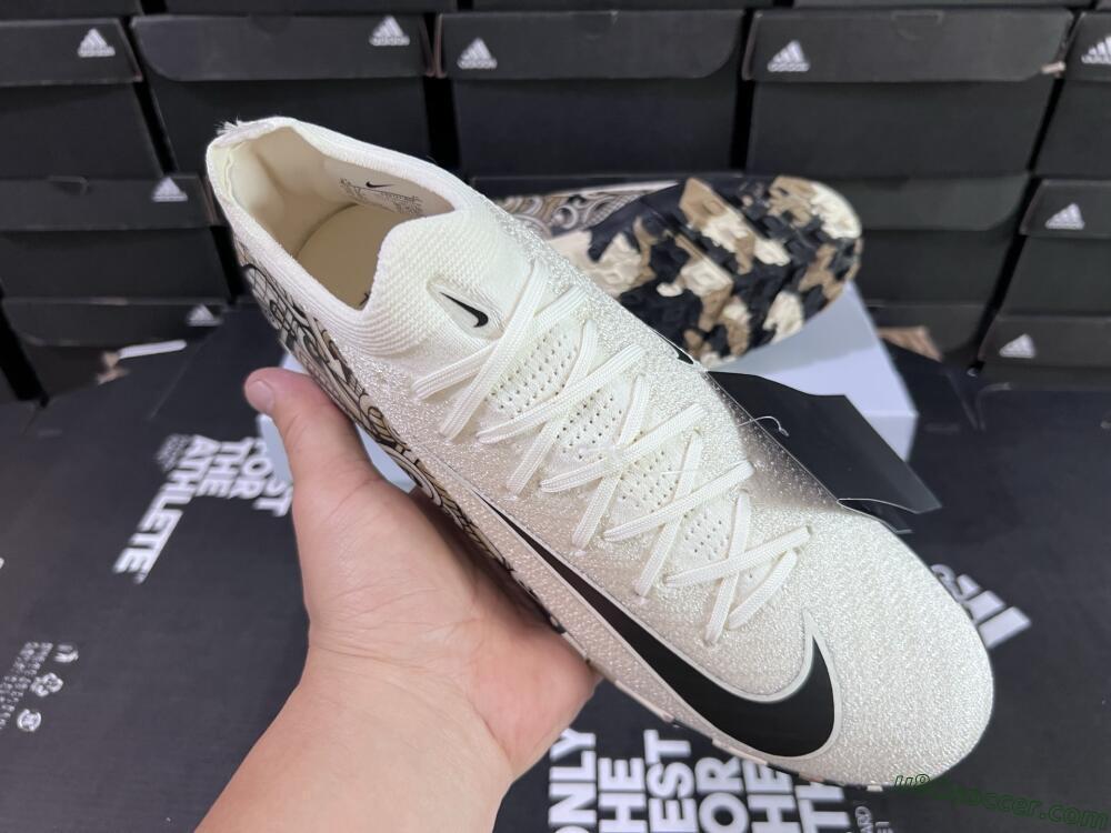 Nike Air Zoom Mercurial Vapor 16 Elite TF Artificial Turf Soccer Shoes - Beige/Black/Brown