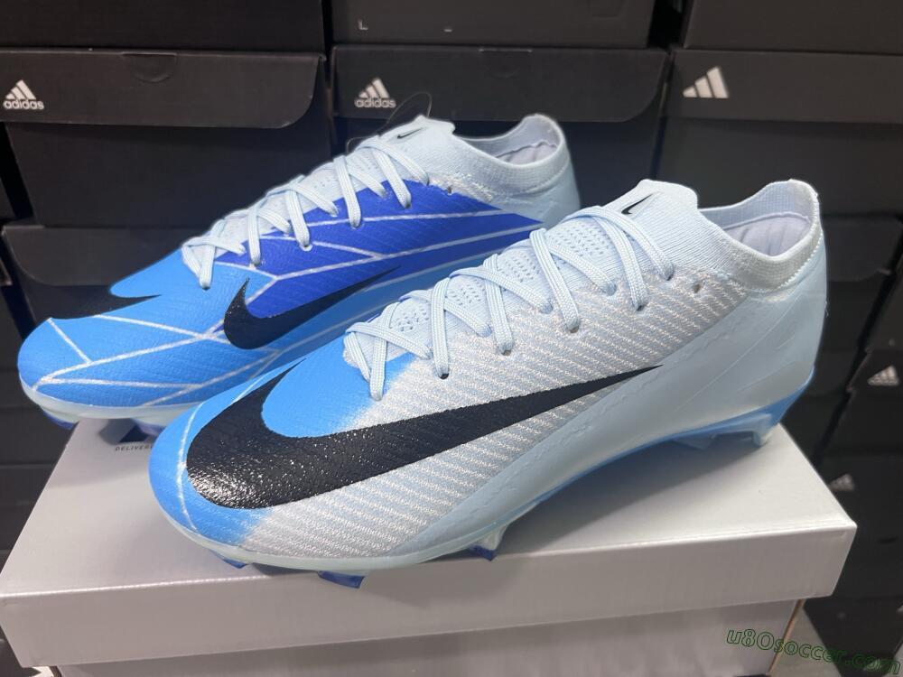 Nike Air Zoom Mercurial Vapor 16 Elite FG Firm Ground Soccer Cleats - Jade/Blue/Black