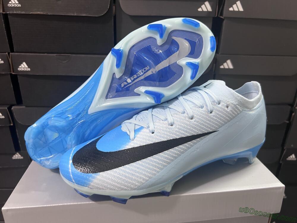 Nike Air Zoom Mercurial Vapor 16 Elite FG Firm Ground Soccer Cleats - Jade/Blue/Black