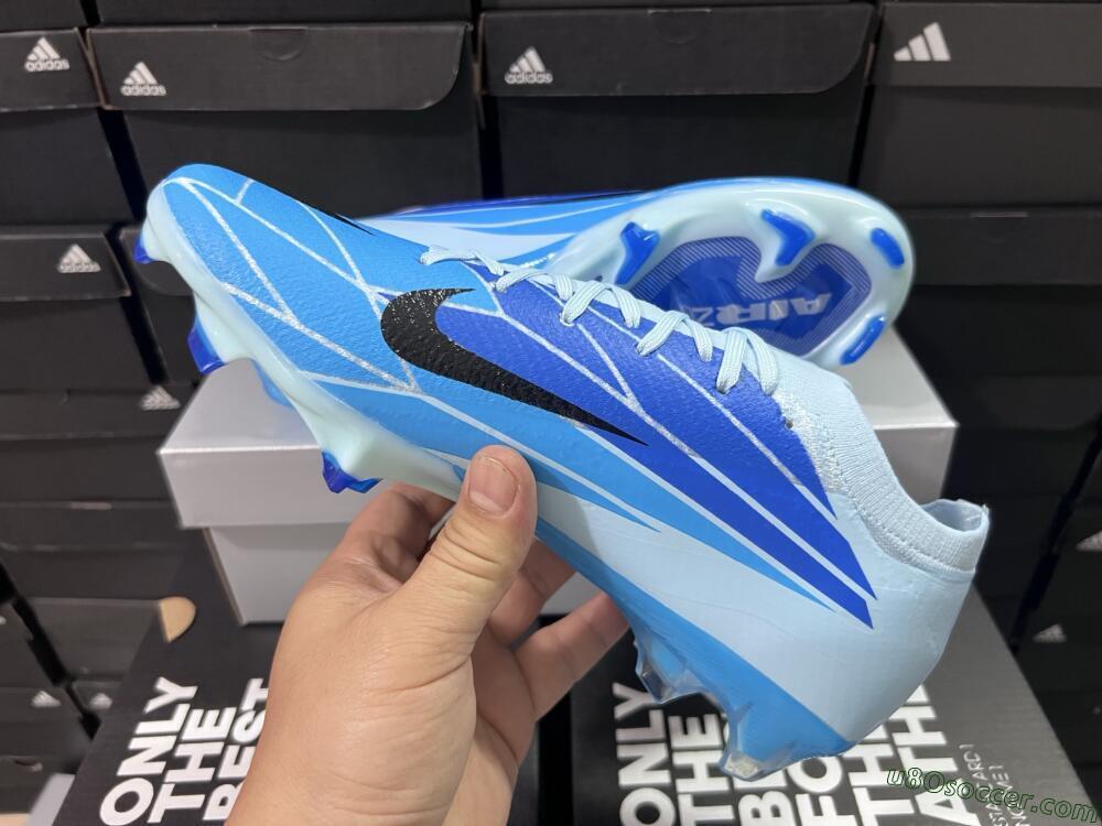 Nike Air Zoom Mercurial Vapor 16 Elite FG Firm Ground Soccer Cleats - Jade/Blue/Black