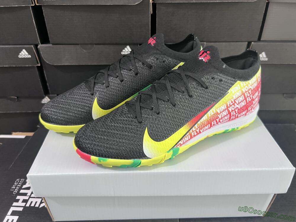 Nike Air Zoom Mercurial Vapor 16 Elite TF Artificial Turf Soccer Shoes - White/Red/Yellow