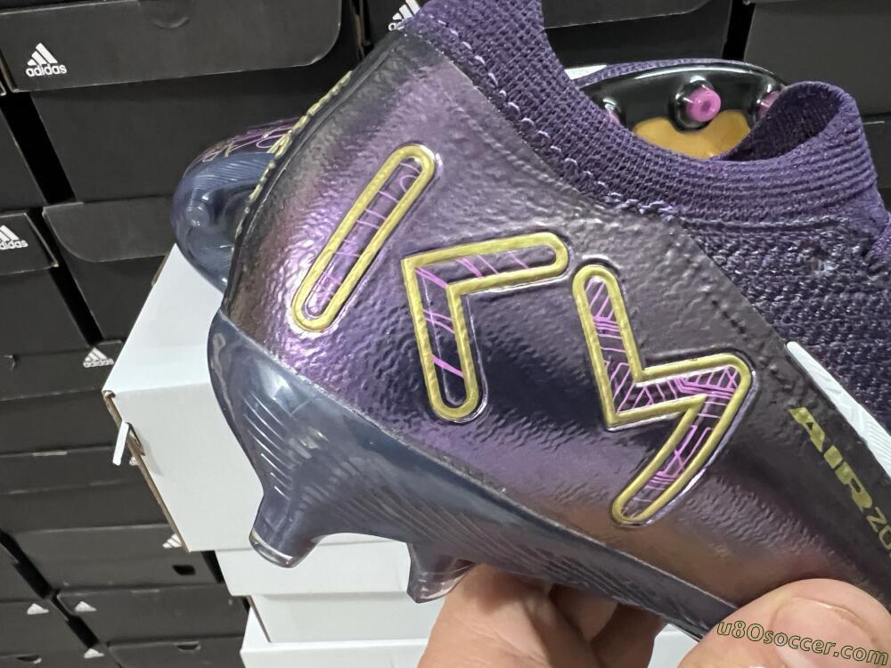 Nike Air Zoom Mercurial Vapor 16 Pro AG Artificial Grass Soccer Cleats - Purple/White/Gold