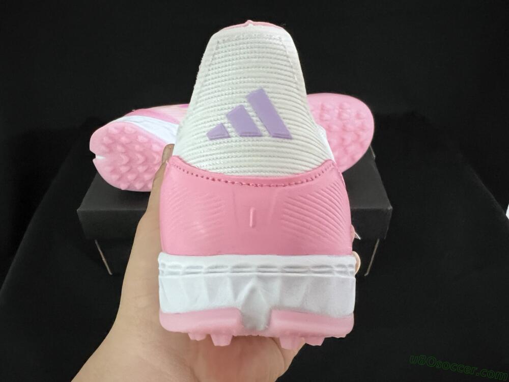 Adidas F50 Pro TF Artificial Turf Soccer Shoes - Pink/Gold/White