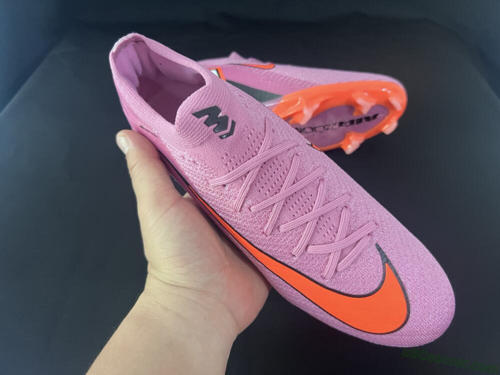 Nike Air Zoom Mercurial Vapor 16 Elite FG Firm Ground Soccer Cleats - Red/Black