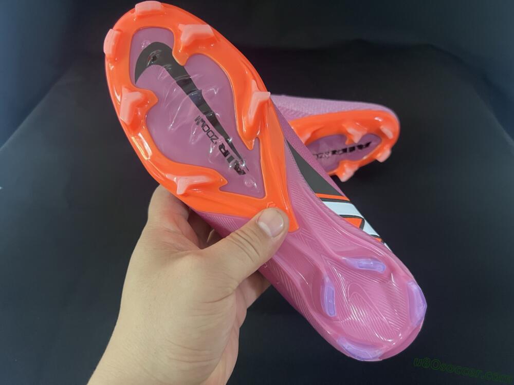 Nike Air Zoom Mercurial Vapor 16 Elite FG Firm Ground Soccer Cleats - Red/Black